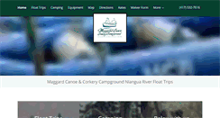 Desktop Screenshot of maggardcanoe.com